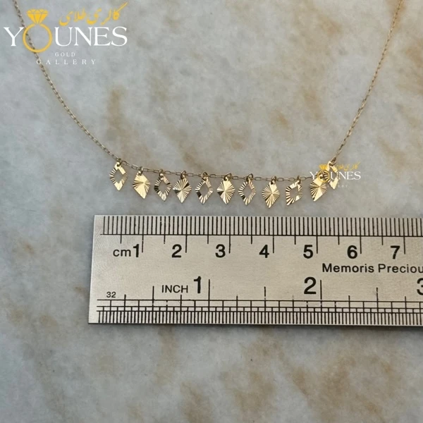 گردنبند طلا لوزی